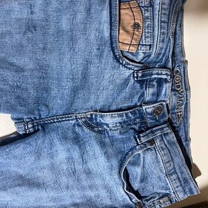 Cody James Light Blue Relaxed Men's Jeans